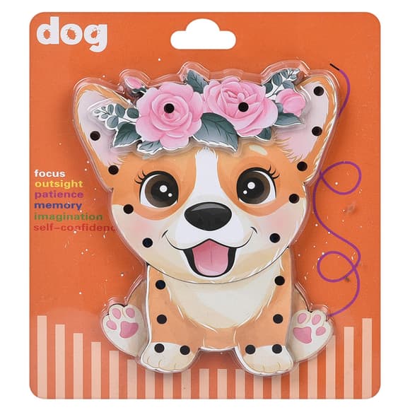Деревянная игрушка-шнуровка "Собачка" MD 0769(Dog) от 3 лет