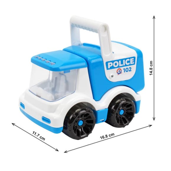 Детская машинка "Грузовик Police" 2178TXK пластик, 17 см