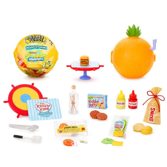 Игровой набор для творчества "Вкусности Красти Краб" MGA's Miniverse 599296 серии "SpongeBob" 