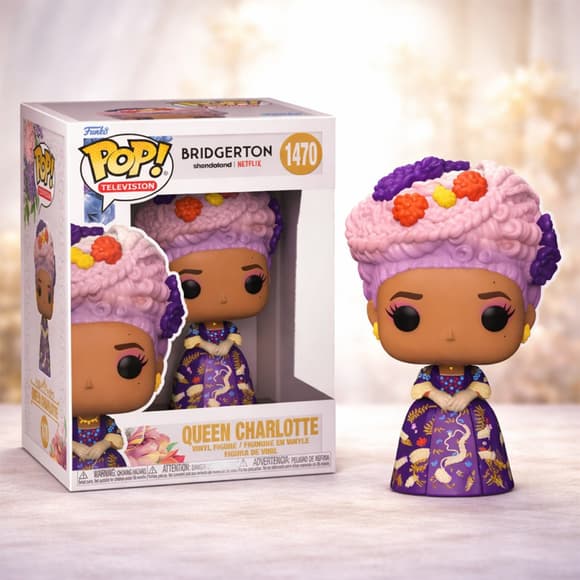 Ігрова фігурка FUNKO POP! "Королева Шарлотта" Funko 72206 серії "Бріджертони"