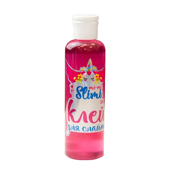 Клей для слайма "Mi-mi Slimi" 71729(Pink) розовый, 200 мл
