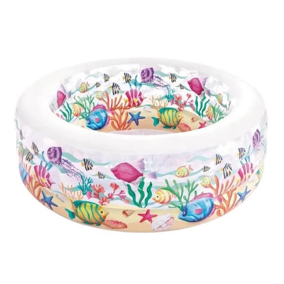 Детский надувной бассейн "Аквариум" 58480-3 размер 152х56 см