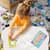 Детский набор для творчества Картина из песка Sand Art 12 в 1 КР-008 песок в бутылках