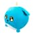 Игровой набор Синий песик Biggies BIG001-UD надувная игрушка, насос 45 см