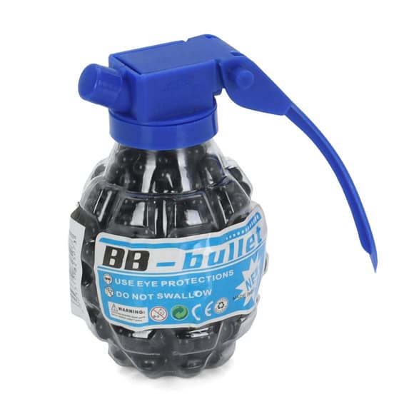 Пульки (шарики) для детского оружия "Граната" BB-5(Black) 500 шт
