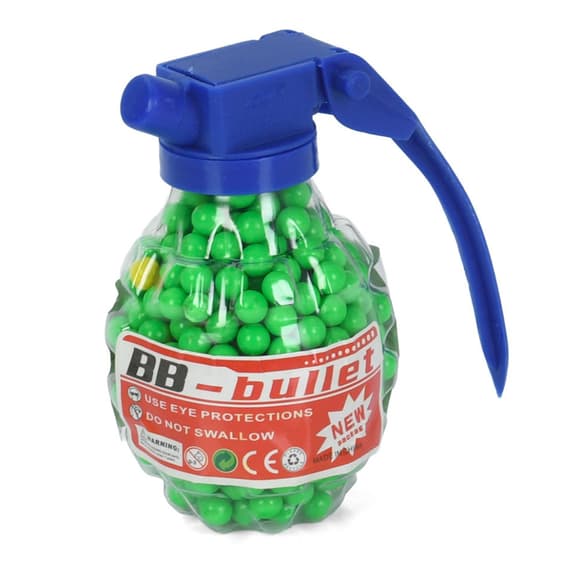 Пульки (шарики) для детского оружия "Граната" BB-5(Green) 500 шт