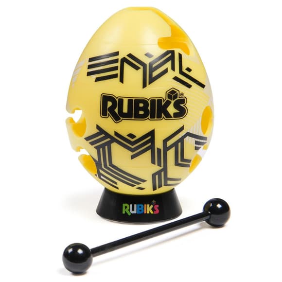 Развивающая Головоломка Смарт-яйцо Rubik's 6071681(Yellow) палочка, подставка