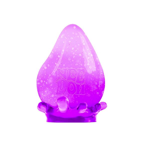 Игрушка-антистресс Капля релакса NeeDoh DRDND(Violet) с подставкой