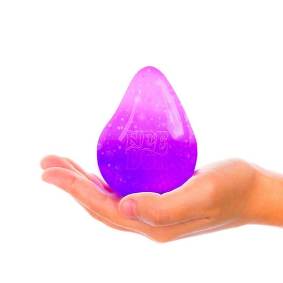 Игрушка-антистресс Капля релакса NeeDoh DRDND(Violet) с подставкой