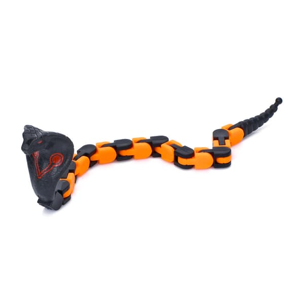 Фигурка антистресс "Змея" FC916(Black) пластик, 27 см