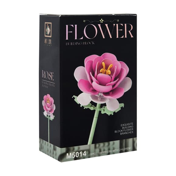 Конструктор детский Flower M5026-14 элементы для создания стебля и лепестков