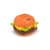 Конструктор детский "Western fast food: Hamburger" 1024A-1, пластик, 93 детали