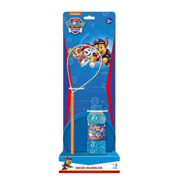 Мильні бульбашки "Mega Bubbles з тарілкою Paw Patrol" 200513 об'єм 450 мл