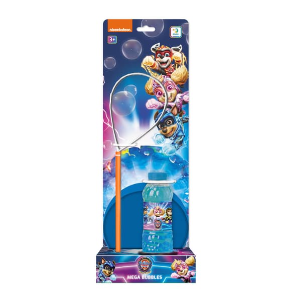 Мыльные пузыри "Mega Bubbles с тарелкой Paw Patrol Могучие герои" 200514, 450 мл