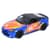 Машинка инерционная 2023 Nissan Fairlady Z KT5443WF(Blue) 1:36, 12 см, открываются двери