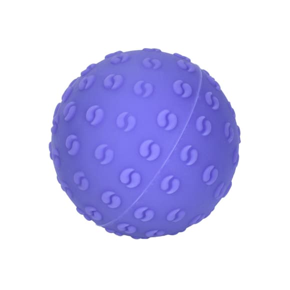 Мяч массажный текстурный MS 4812(Violet) диаметр 6 см, прыгун, 145 грамм