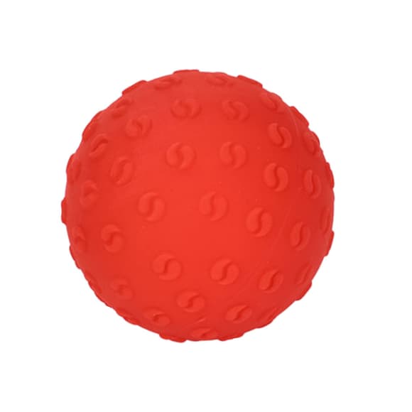 Мяч массажный текстурный MS 4812(Red) диаметр 6 см, прыгун, 145 грамм