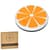 Балансировочный диск MS 4804-1(Orange) текстурная поверхность, 30х4 см