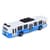 Игрушечный инерционный Автобус 6334(Blue) резиновые колеса, 16 см
