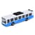 Игрушечный инерционный Автобус 6334(Blue) резиновые колеса, 16 см