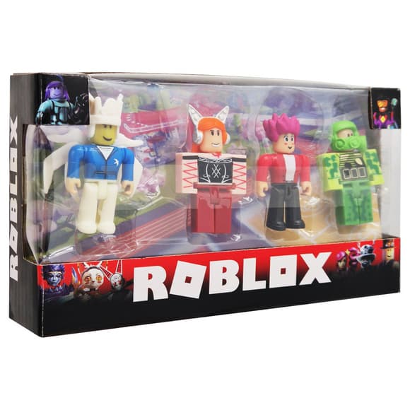 Игровой набор фигурок Roblox WL 25022-4, 4 фигурки, подвижные детали