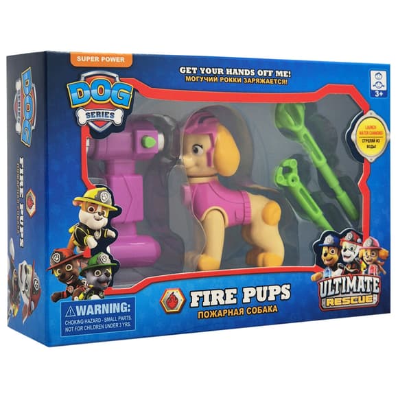 Игровая фигурка героя "Щенячий патруль" PH228(Pink) механическая пушка, 2 сн аряда