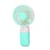 Портативний ручний вентилятор MK 5609(Turquoise) з підставкою, 15,5 см, USB