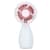 Портативный ручной вентилятор MK 5663-1(Pink) 13 см, аккумулятор, USB зарядное