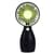 Портативный ручной вентилятор MK 5663-2(Green) 13 см, аккумулятор, USB зарядное