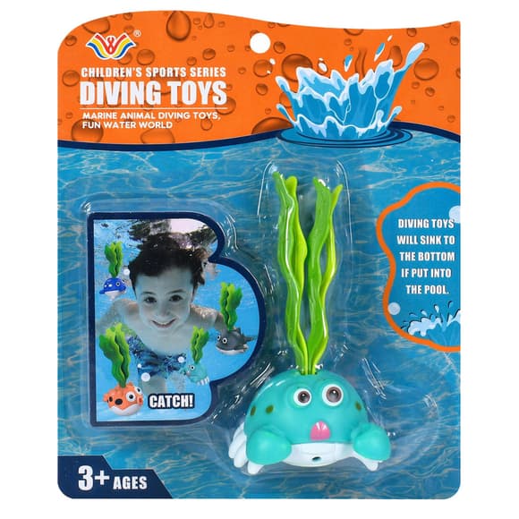Игрушка для плавания "Морской житель" 777-752BCD(Turquoise) Diving Toys 13 см