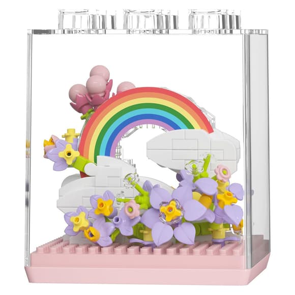 Детский Конструктор Flower Language 7346 в колбе, 340 деталей