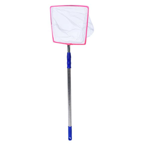 Сачок для метеликів MS 4388(Blue-Pink) телескопічна ручка 46-69 см