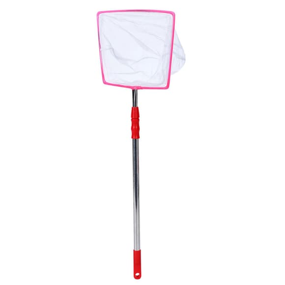 Сачок для метеликів MS 4388 (Red-Pink) телескопічна ручка 46-69 см