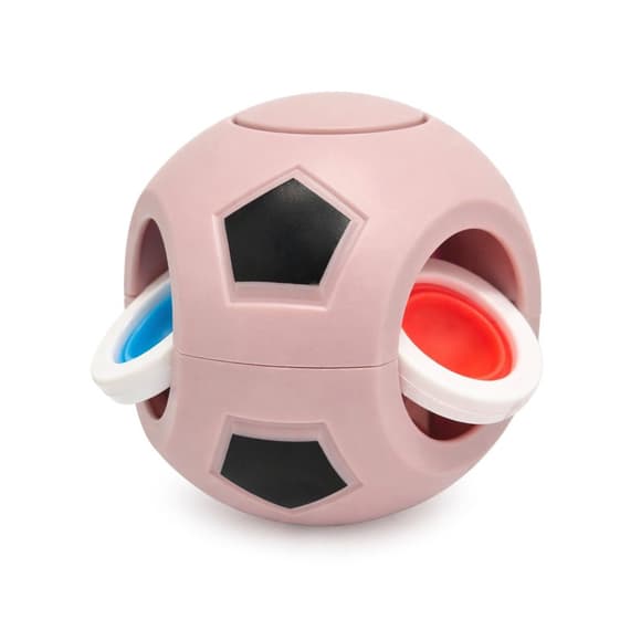 Детская антистресс-игрушка "Футбольный  мяч" AA4233(Beige) 3 элемента Pop It