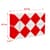 Головоломка Змейка Рубика IGR67(Red) маленькая 3,5x5,5 см, двухцветная