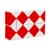 Головоломка Змейка Рубика IGR67(Red) маленькая 3,5x5,5 см, двухцветная