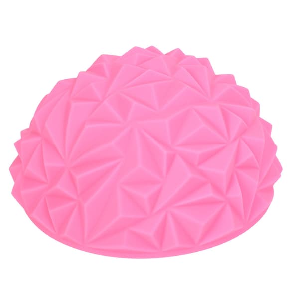 Полусфера массажная балансировочная Bambi MS 4959(Pink) текстурная поверхность, 16,5х7 см