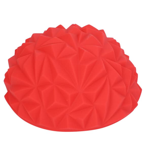 Полусфера массажная балансировочная Bambi MS 4959(Red) текстурная поверхность, 16,5х7 см