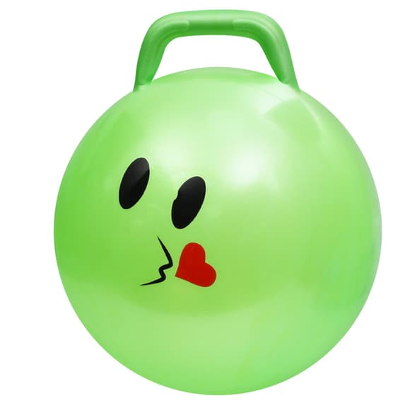 Мяч для фитнеса Смайл MS 4856(Green) 45 см, с ручкой, 300 г
