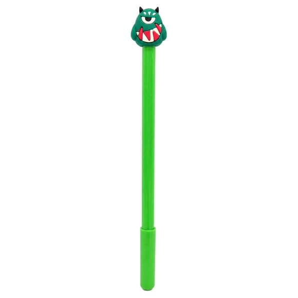 Детская гелевая ручка "Horror" A082(Green) синий, 16,5 см