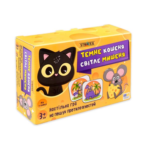 Настольная игра Темный котенок Светлый мышонок 31037 от 1 игрока