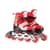 Роликовые коньки RL2503(Red) колеса PVC, размер L (38-41), со светом