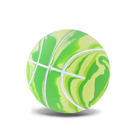 Детский мяч Попрыгунчик Баскетбол PR2519(Green) резиновый 6 см