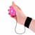 Детский мяч Попрыгунчик PR2511(Pink) тренажер, мяч 6 см светящийся, с веревкой 1 м