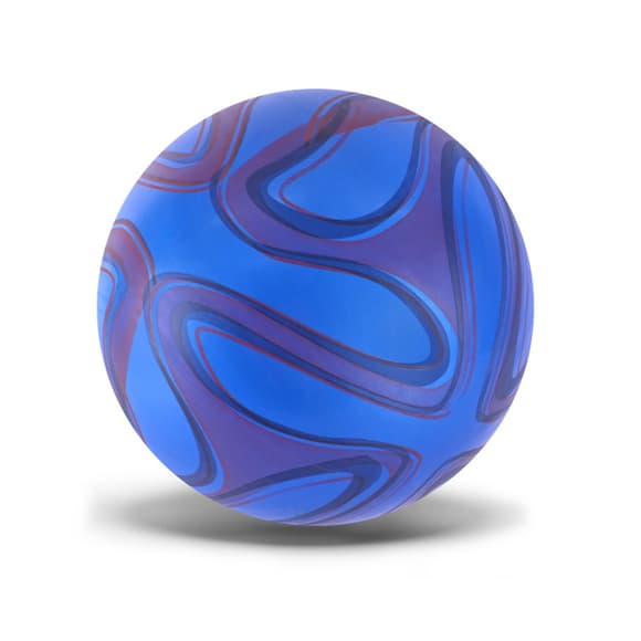 Детский резиновый мяч RB24376(Blue-1) 60 граммов, диаметр 17,5 см