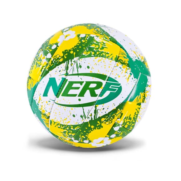 Мяч волейбольный Nerf VB25621(Green) полимерные материалы, диаметр 21 см
