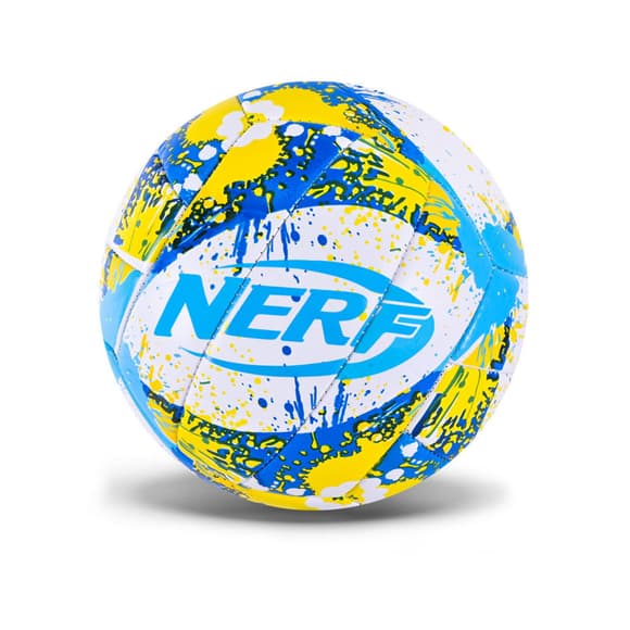 М'яч волейбольний Nerf VB25621(Blue) полімерні матеріали, діаметр 21 см