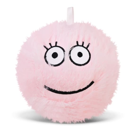 Игрушка-мяч "Смайл" SB2580(Light-Pink) пушистый, диаметр 13 см