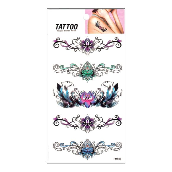 Временная татуировка "Romantic Five Tattoo" 1020-HM1366