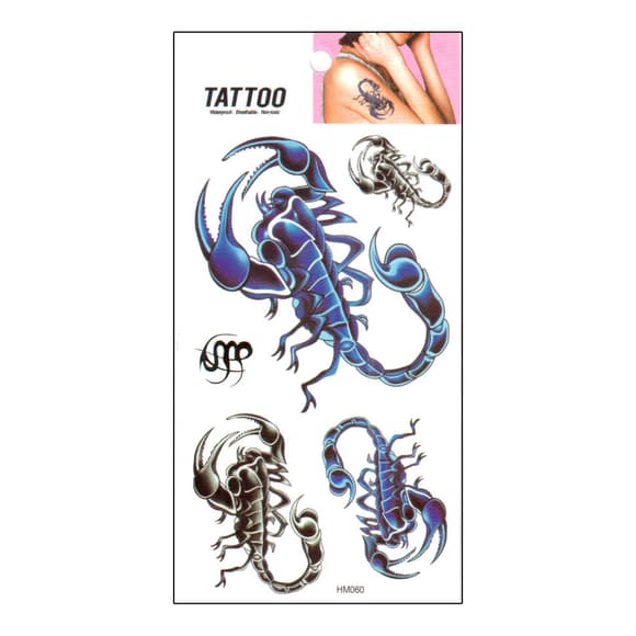 Тимчасове татуювання "Scorpions Tattoo" 1020-HM060
